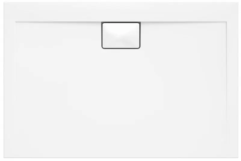 Cadita de dus Polimat Vegar 100x80x4.5 (White)