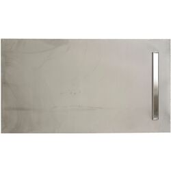 Cadita de dus Qboard Liquid 140x90x6 (Grey)