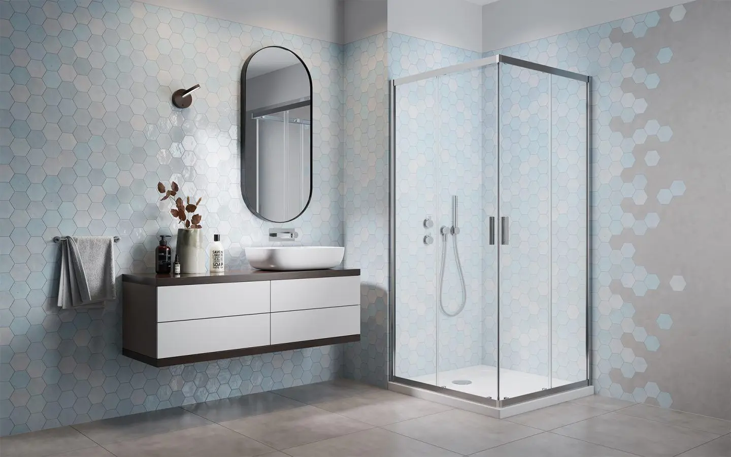 Душевой поддон Radaway Doros C SDRC8080-05 80x80x11.5 (White) - 3