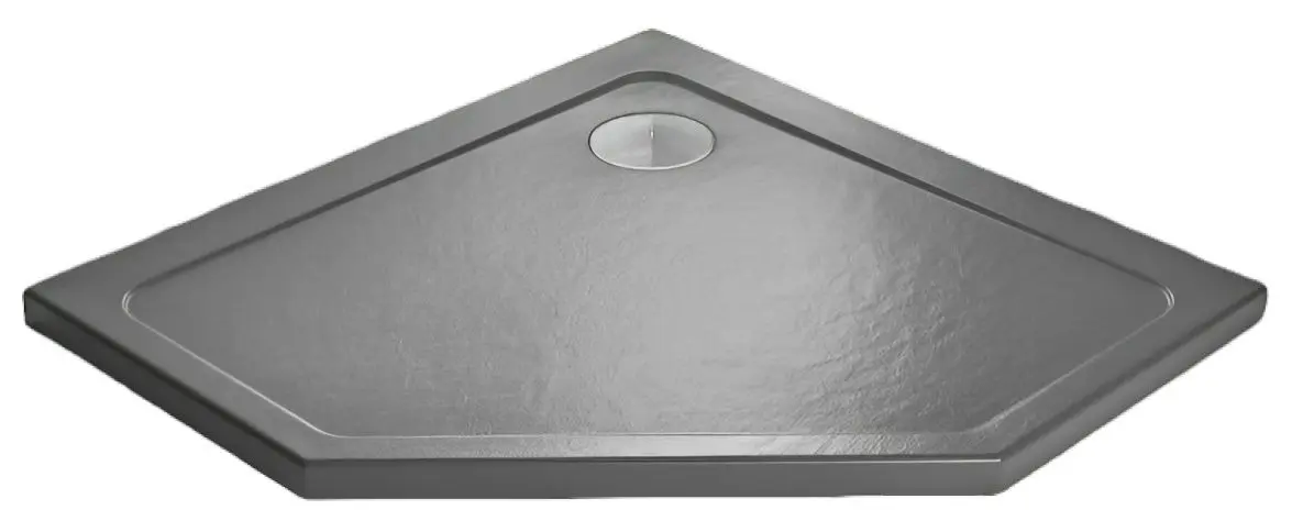 Душевой поддон Radaway Doros PT SDRPT9090-01-64S 90x90x5 (Stone Anthracite)