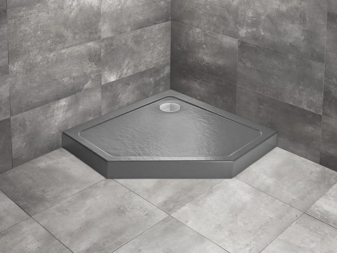 Душевой поддон Radaway Doros PT SDRPTP9090-05-64S 90x90x11.5 (Stone Anthracite) - 2