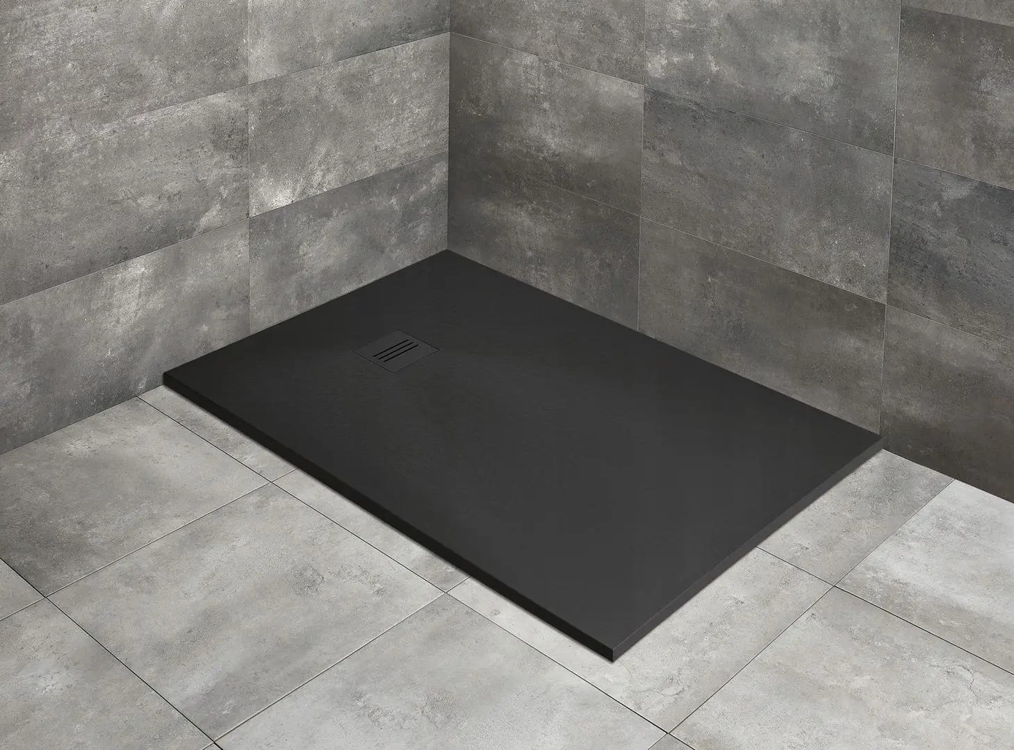 Душевой поддон Radaway Kyntos F HKF-54 100x80 (Black) - 3