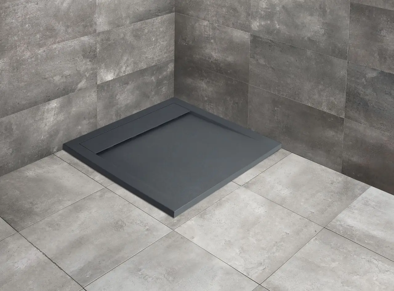 Душевой поддон Radaway Teos C HTC9090-54 90x90x4 (Black) - 2