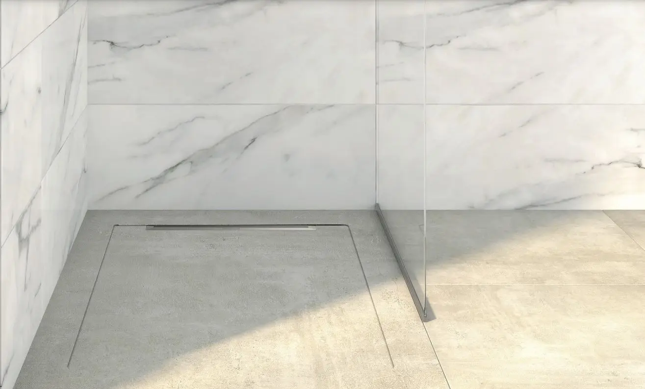 Cadita de dus Seranit Aquanit 90x90 (White - 3