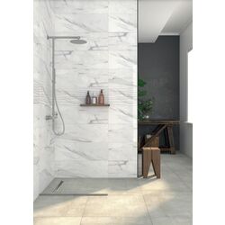 Cadita de dus Seranit Aquanit Infinity 120x80 (White) Thumb