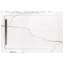 Cadita de dus Seranit Aquanit Infinity 120x80 (White)