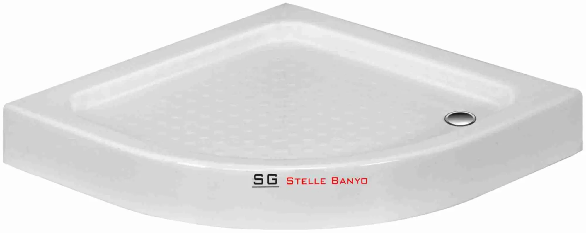 Cadita de dus SG Stelle Erciyes 90x90 (White)