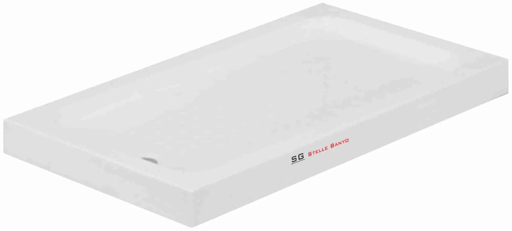 Cadita de dus SG Stelle Ovit 120x90 (White)