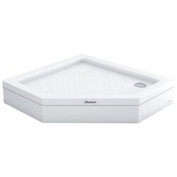 Cadita dus Shower Batura 100x100 (White)