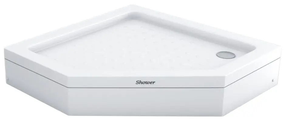 Cadita dus Shower Batura 100x100 (White)