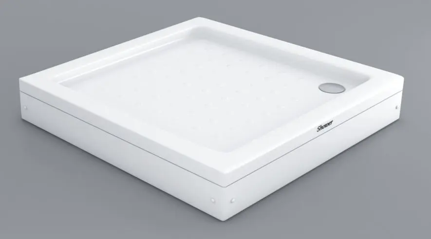 Cadita de dus Shower Carisma 80x80 (White)