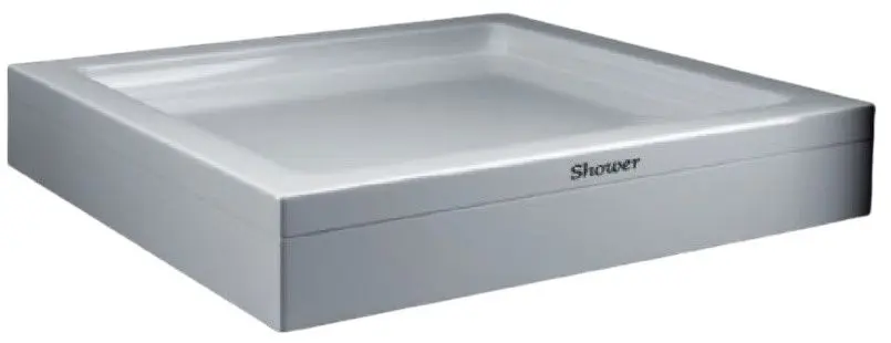 Cadita de dus Shower Carisma 90x90x18 (White)