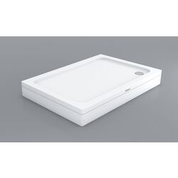 Cadita de dus Shower Mode 80x100 (White) Thumb