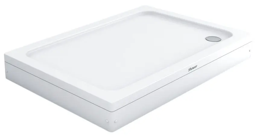 Cadita de dus Shower Mode 80x100 (White)