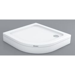 Cadita de dus Shower Slender 70x70 (White) Thumb