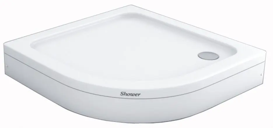 Cadita de dus Shower Slender 70x70 (White)