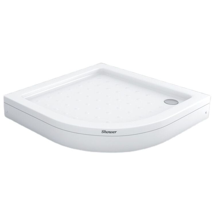 Cadita de dus Shower Violet 100x100 (White)