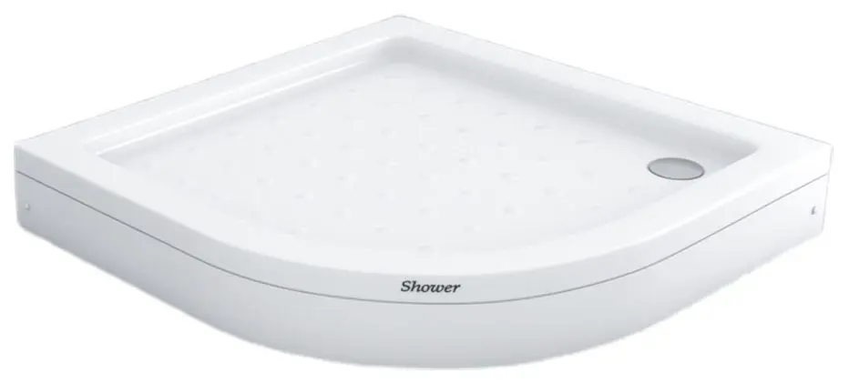 Cadita de dus Shower Violet 100x100 (White)