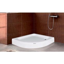 Cadita de dus Shower Violet 100x100 (White) Thumb
