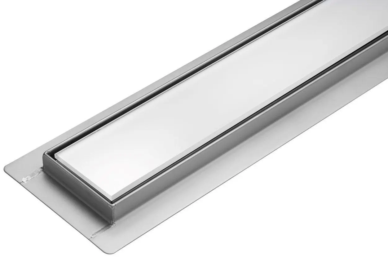 Rigola de dus Fala White Glass 75383 800x70 (White)