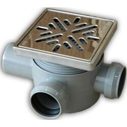 Rigola de dus Gehler 115x115 (Inox)
