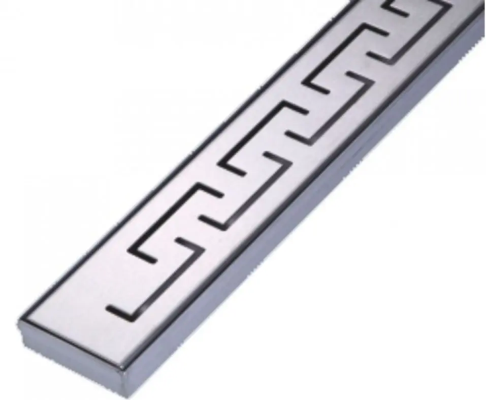 Rigola de dus Gehler Meandros EO BJ-LSF+G028 800x70 (Inox)