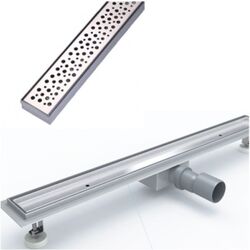 Rigola de dus Gehler Rainforest G026 600x70 (Inox) Thumb