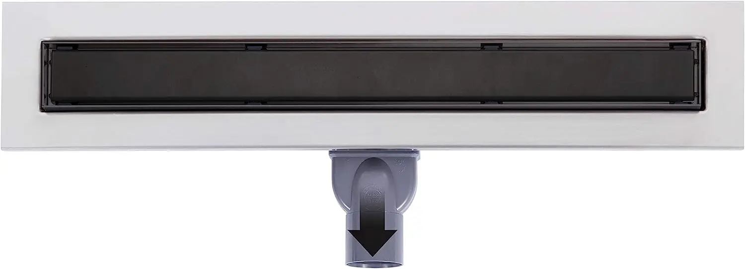 Rigola de dus Wirquin Venisio Slim 30722864 500x50 (Black) - 3