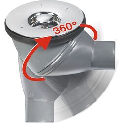 Сифон для душевого поддона Wirquin James 34230004 (Chrome) Thumb