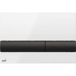 Кнопка смыва Alcaplast M1710-8 (White/Black)