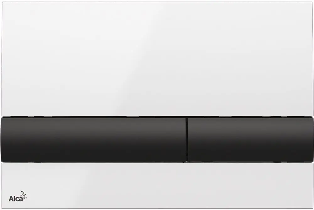 Кнопка смыва Alcaplast M1710-8 (White/Black)