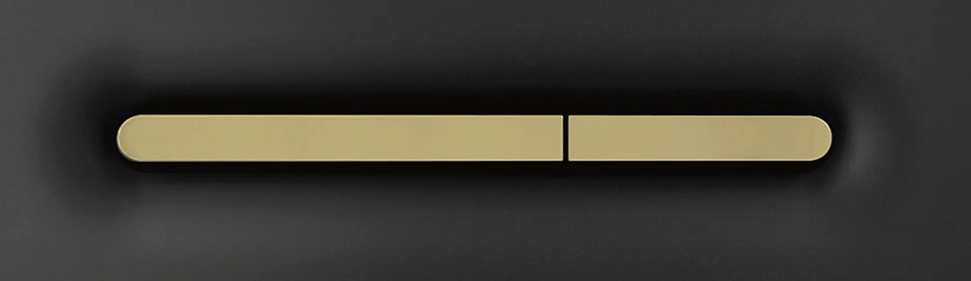 Кнопка смыва Alcaplast M1878-7 (Black Matte/Gold)