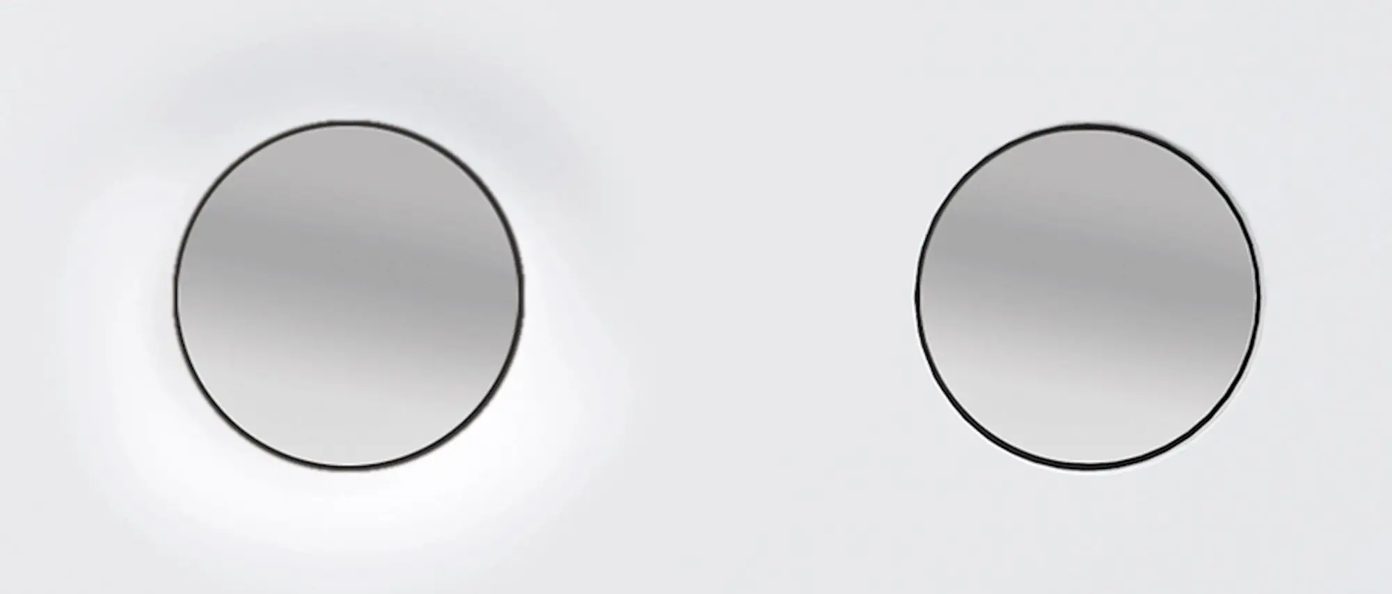 Кнопка смыва Alcaplast M1976-2 (White Matte/Chrome)