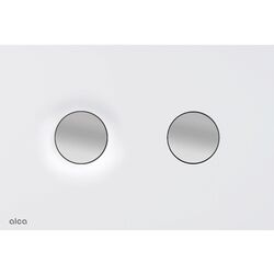 Кнопка смыва Alcaplast M1976-2 (White Matte/Chrome)