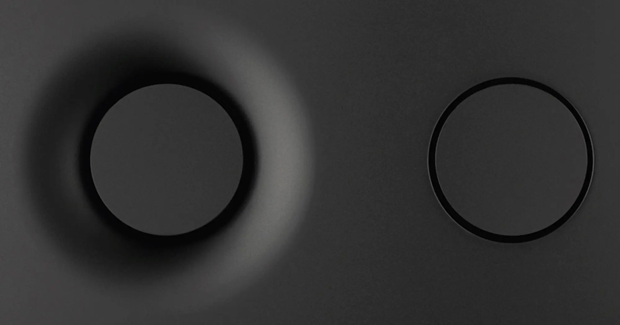 Кнопка смыва Alcaplast M1978  (Black Matte)