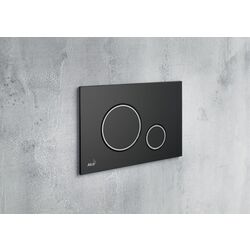 Кнопка смыва Alcaplast M778 (Black/Chrome) Thumb