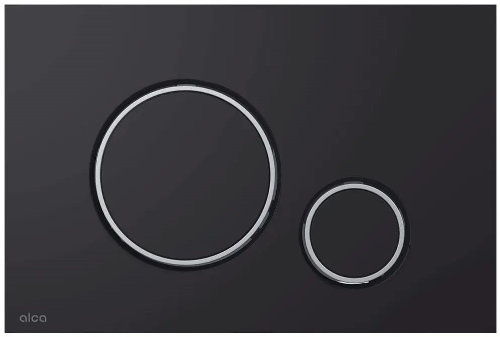 Кнопка смыва Alcaplast M778 (Black/Chrome)