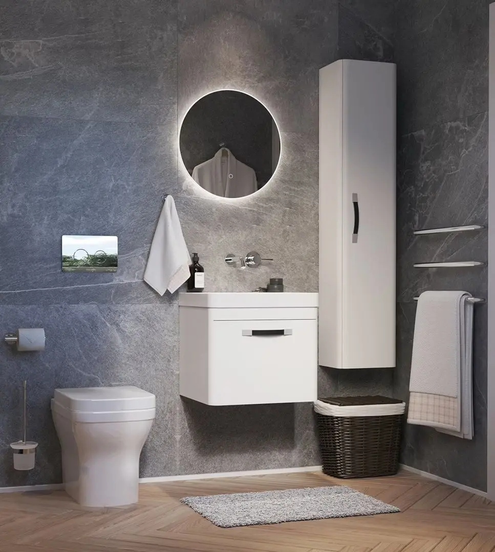 Butonul de scurgere Cersanit Accento Circle (Chrome)