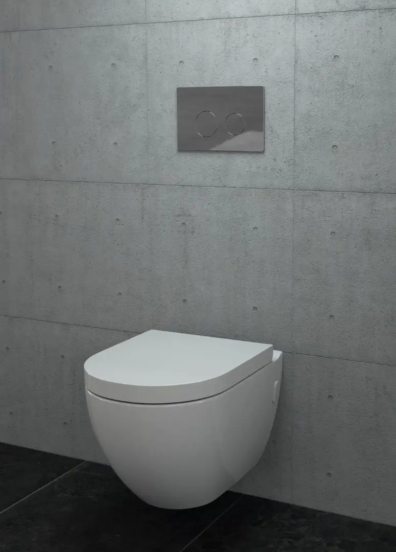 Butonul de scurgere Cersanit Accento Circle (Chrome)