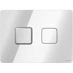 Кнопка смыва Cersanit Accento Square (Chrome)