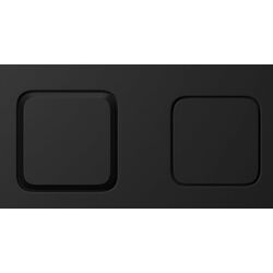 Кнопка смыва Cersanit Accento Square K97-42 (Black Matte) Thumb