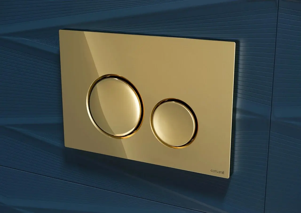 Кнопка смыва Cersanit Luna (Gold)