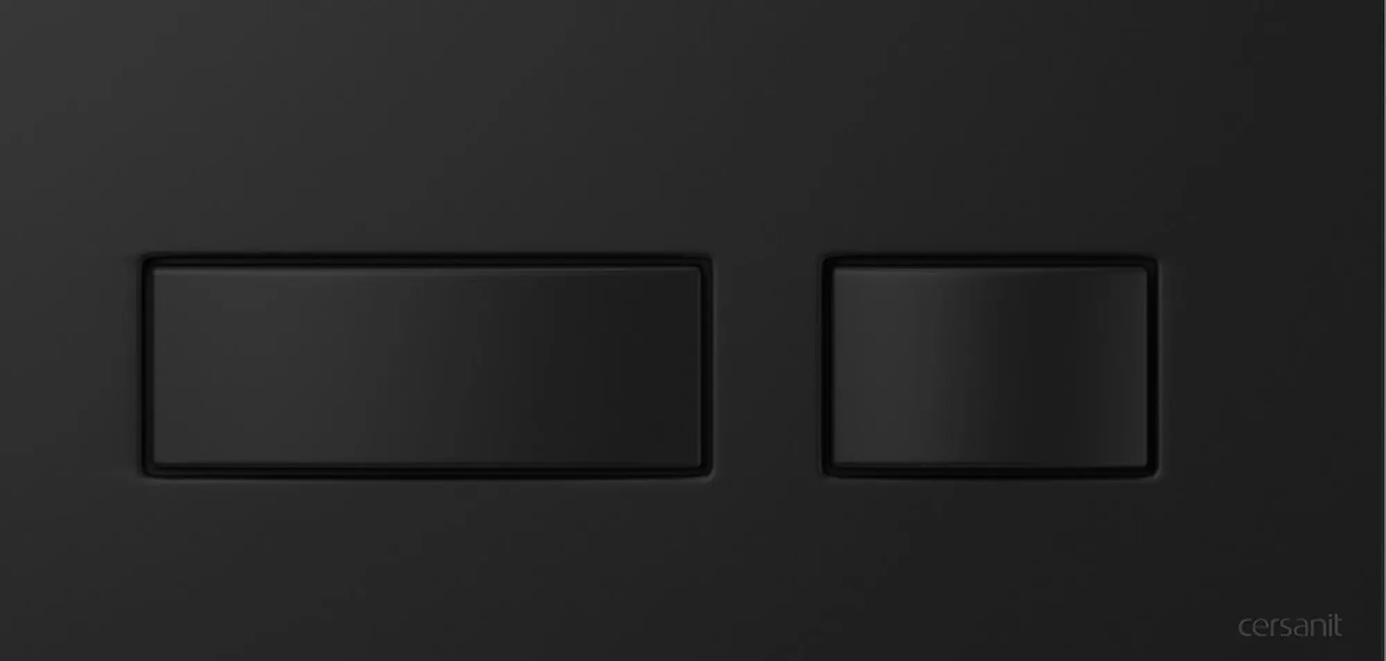 Butonul ce scurgere Cersanit Movi II (Black)