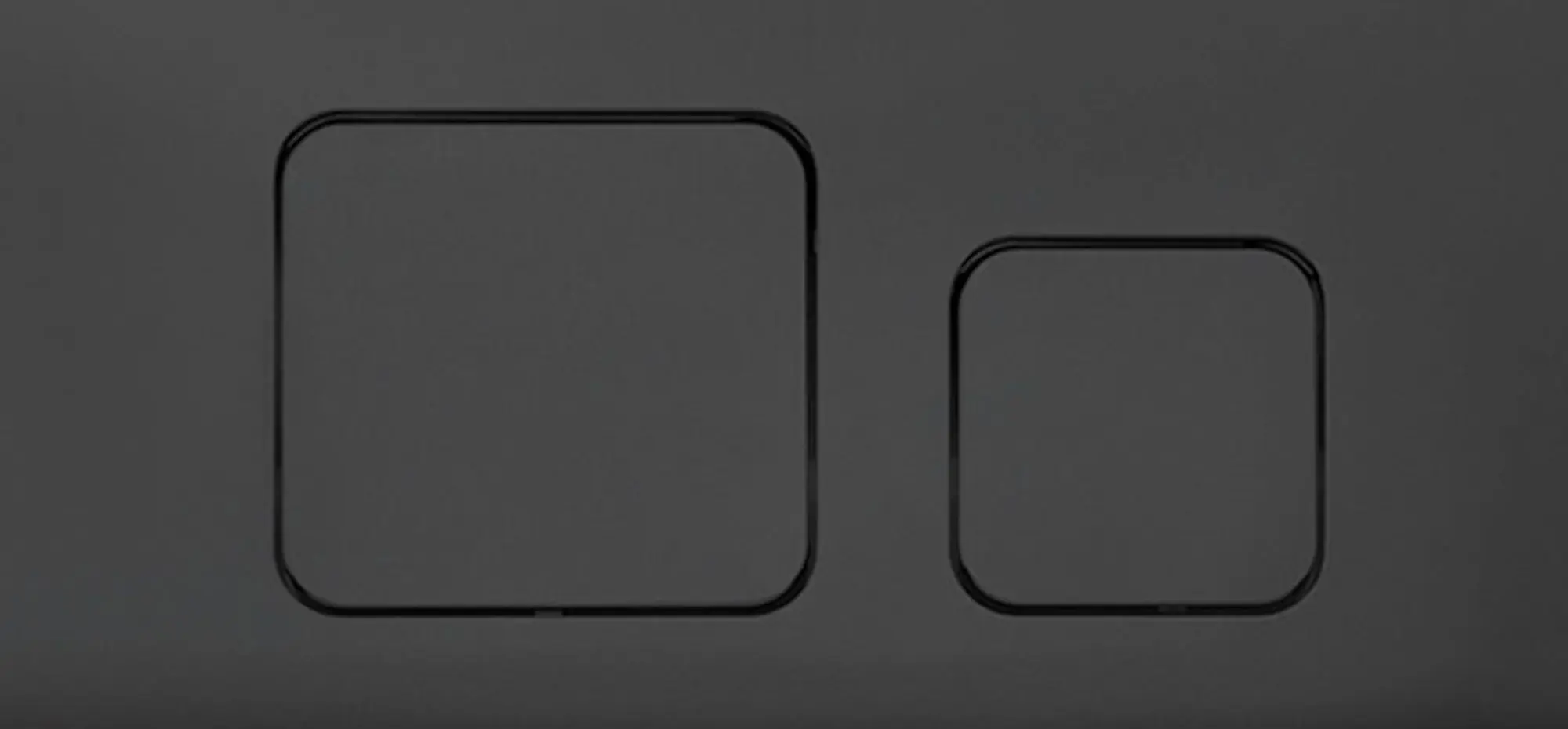 Кнопка смыва Nomi 097-F (Black Matte)