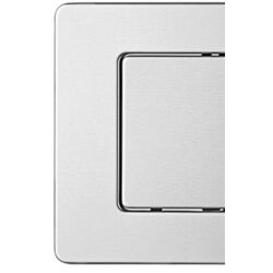 Кнопка смыва Nomi 097-L (Chrome Matte) Thumb