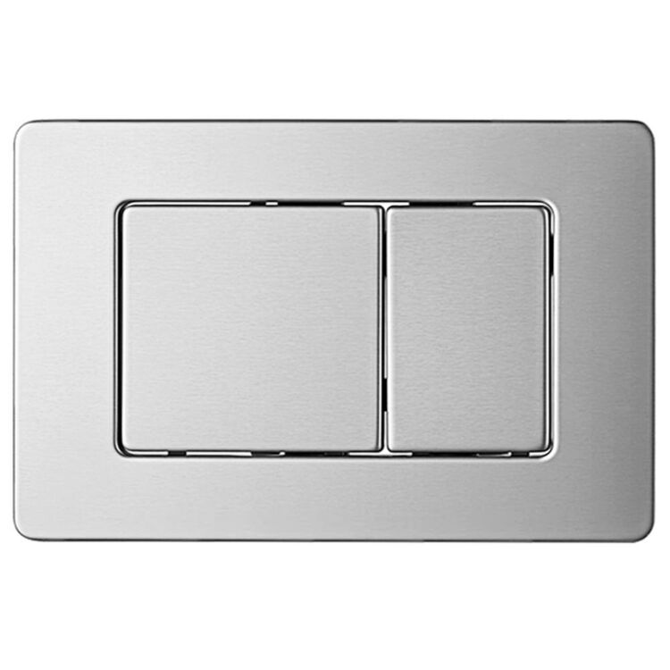Кнопка смыва Nomi 097-L (Chrome Matte)