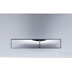 Кнопка смыва Schell Konkav 031220699 (Chrome)