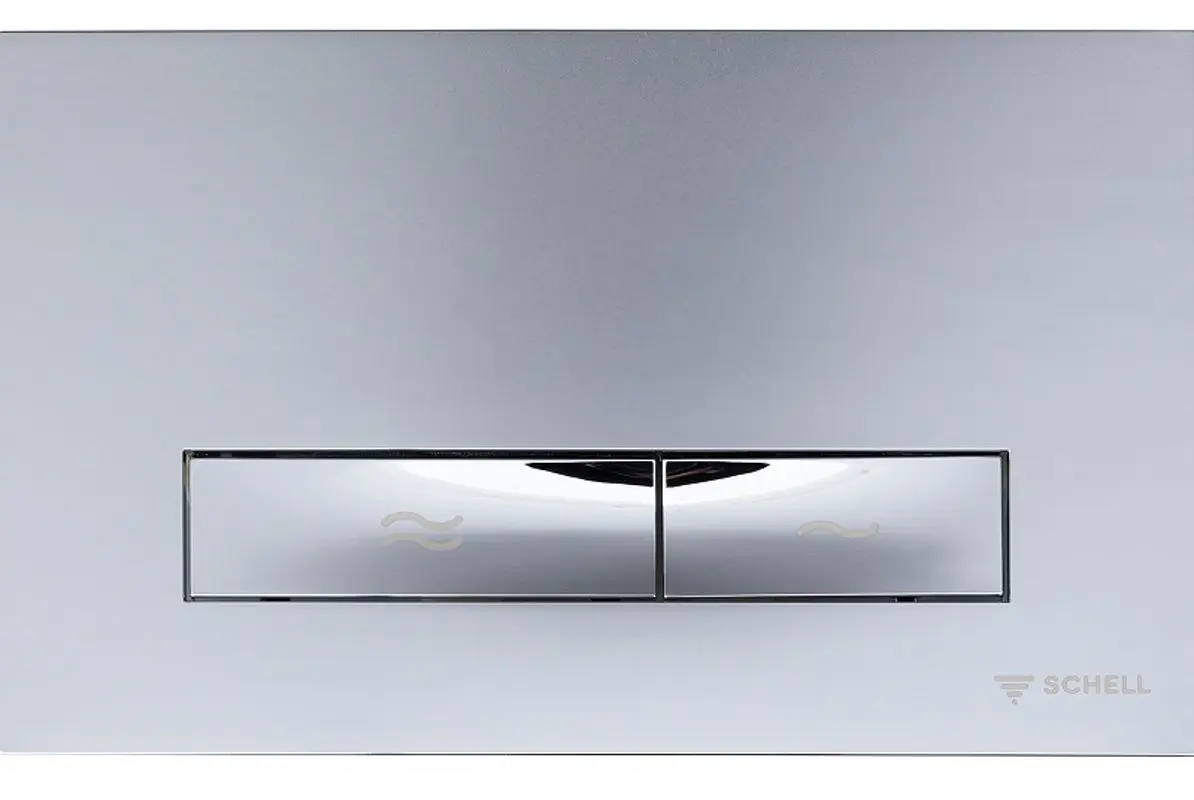 Кнопка смыва Schell Konkav 031220699 (Chrome)