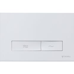 Кнопка смыва Schell Konkav 031221599 (White)
