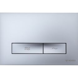 Кнопка смыва Schell Konkav 031226499 (Matte Chrome)